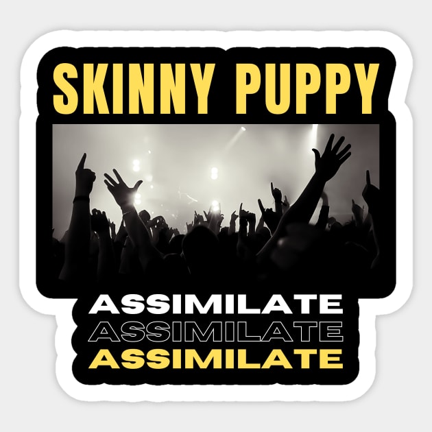 Skinny Puppy Music Sticker by Eighteen Plus